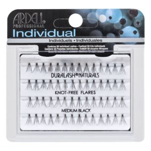 Ciglia Finte Ardell Individual Lashes Knot-Free Natural  Medium Black 65052