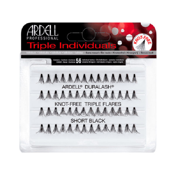 Ardell Ciglia Triple Individuals Senza Nodo Corte