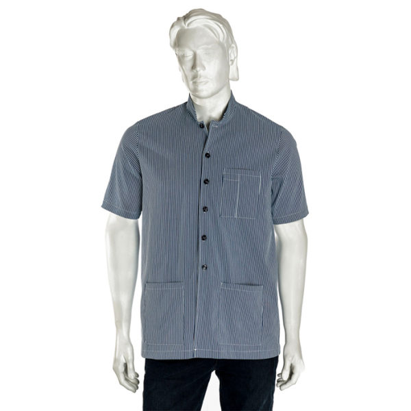 Mrc Casacca Brooklyn A Righe Blu Taglia L - immagine 2
