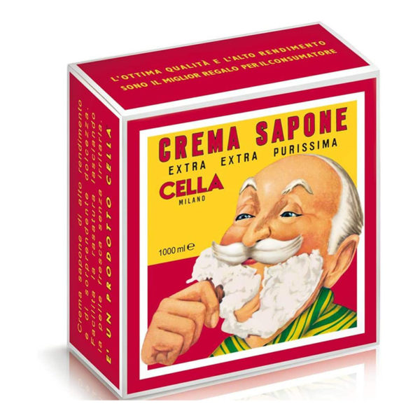 Cella Crema Sapone Da Barba All'Olio Di Mandorla 1000ml