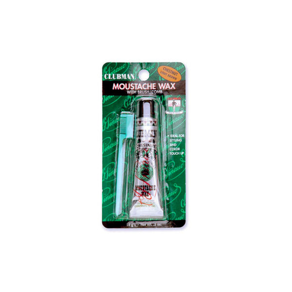 Clubman Cera Per Baffi Castano Chiaro 14gr.