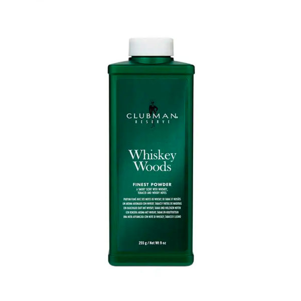 Clubman Reserve Whiskey Woods Natural Talco 255g