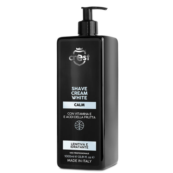 Crest Shave Cream White Calm 1000ml - Crema Da Barba