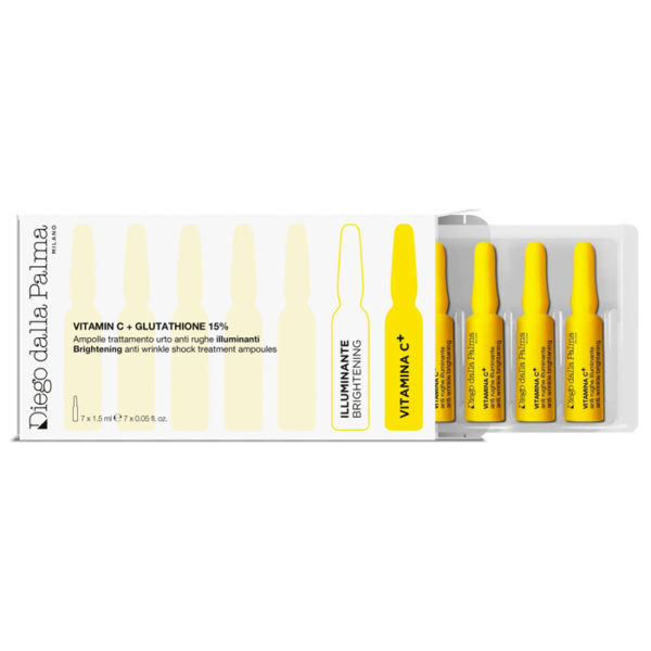 Diego Dalla Palma Ampolle Trattamento Urto Anti Rughe Illuminanti 7x1,5ml - immagine 2