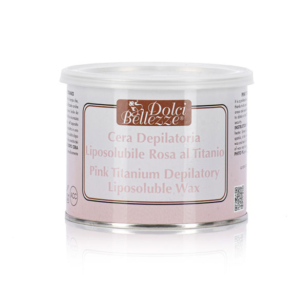 Dolci Bellezze Cera Depilatoria In Vaso Titanio 400ML