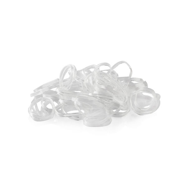 Elastico Trasparente Piccolo In PVC  - conf.300pz