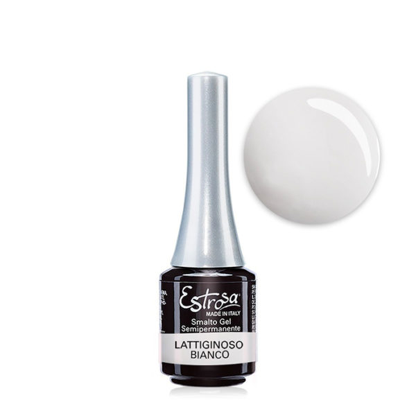 Estrosa Smalto Semipermanente Bianco Lattiginoso 7ml