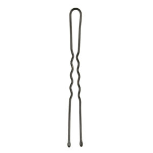 Forcina Ondulata 5cm Nera conf.15pz