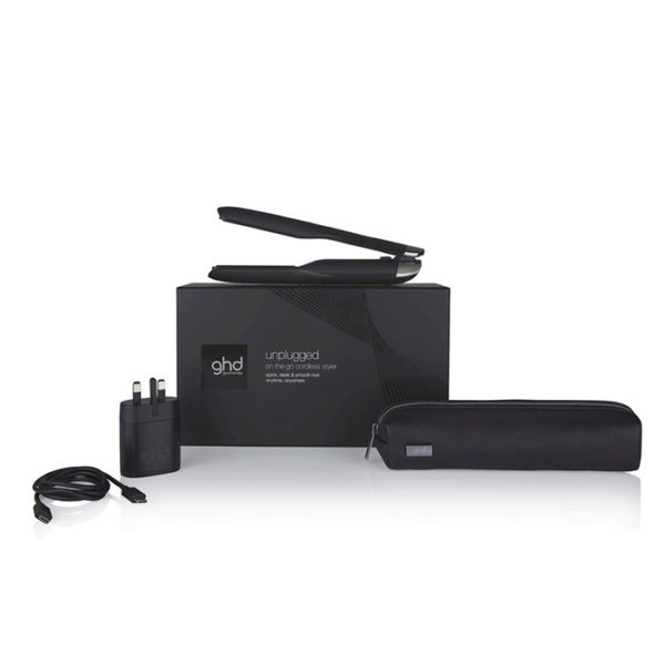 Ghd Unplugged Cordless Black Styler + Ghd Rehab Trattamento Doppie Punte Omaggio - immagine 3