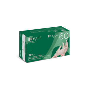Guanti In Lattice Senza Polvere Biosafe PF Type 60 - M