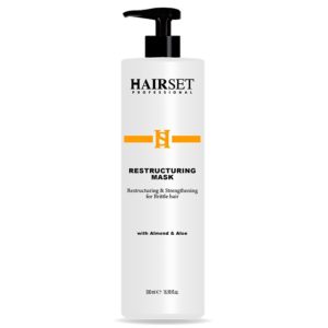 Hair Set Restructuring Mask 500ml - Per Capelli Danneggiati E Sfibrati
