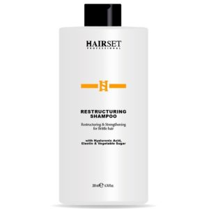 Hair Set Restructuring Shampoo 1000ml - Per Capelli Danneggiati E Sfibrati