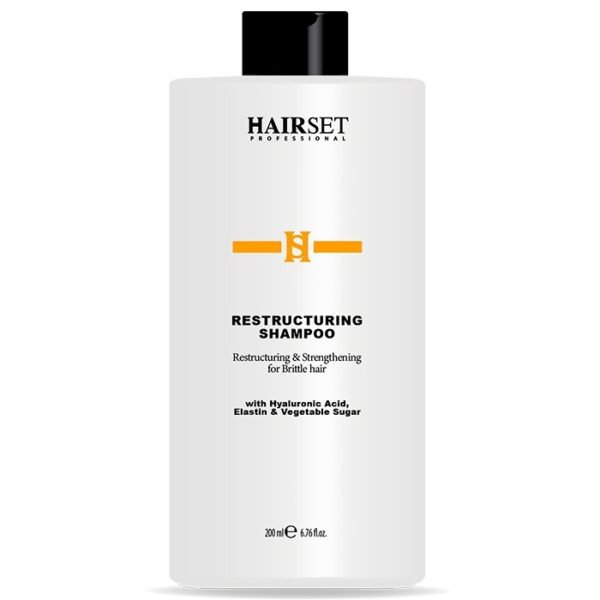 Hair Set Restructuring Shampoo 1000ml - Per Capelli Danneggiati E Sfibrati