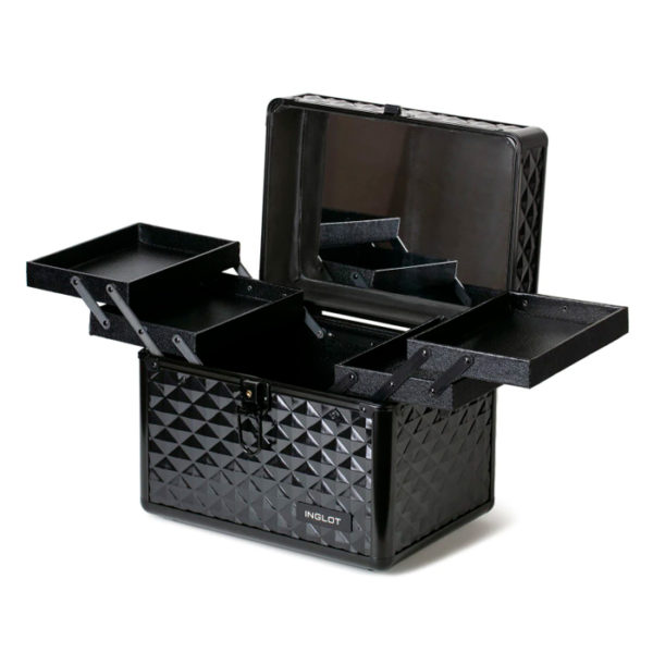 Inglot Valigetta Trucco Makeup Case KC-178M K107-21HA Black Matte - immagine 4