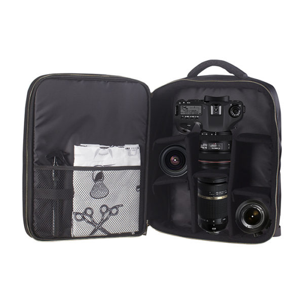 JRL Zaino Premium Grande Professionale Nero - immagine 5
