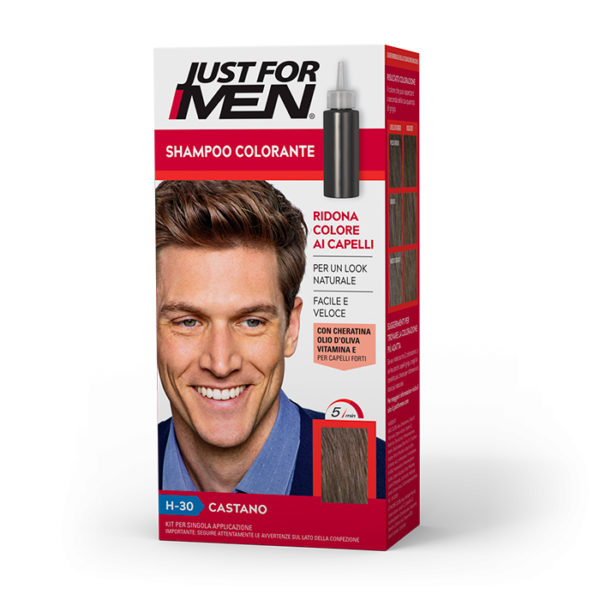 Just For Men Shampoo Colorante Castano