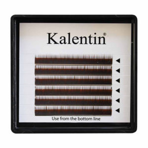 Kalentin Extension Per Sopracciglia Curva I - Castano Scuro 7mm