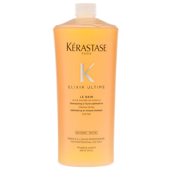 Kerastase Elixir Ultime Le Bain 1000ml - Shampoo Capelli Spenti E Opachi