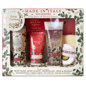 La Florentina Confezione Regalo Set Spa Red Berries