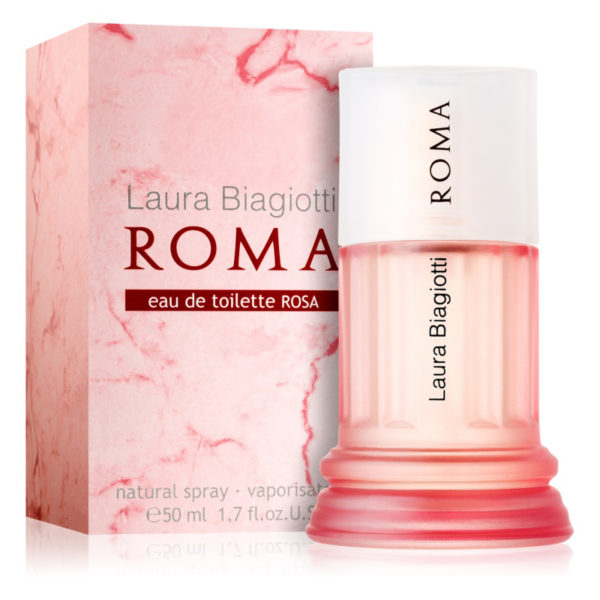 Laura Biagiotti Roma Rosa Eau de Toilette 50ml - immagine 2