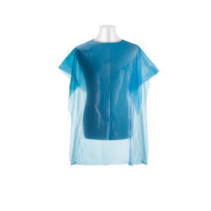 Mantella Monouso Blu In Polietilene x30pz