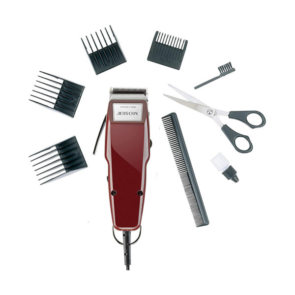 Moser Tosatrice 1400 Rossa Con Kit