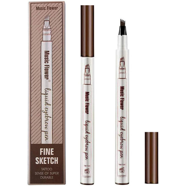 Music Flower Liquid Eyebrow Pencil #2 Castano Caldo