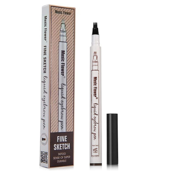 Music Flower Liquid Eyebrow Pencil #3 Castano Freddo