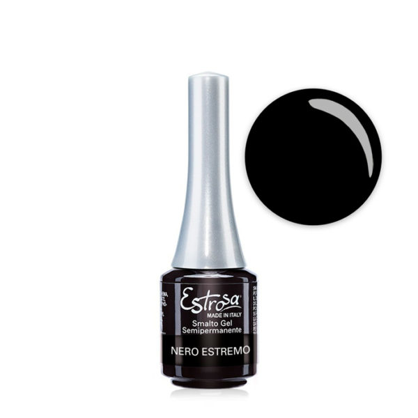 Estrosa Smalto Semipermanente Nero Estremo 7ml