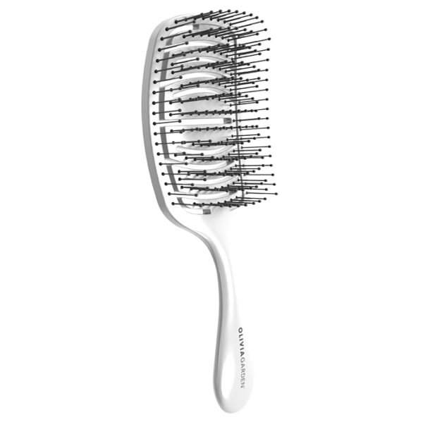 Olivia Garden Spazzola Detangler Medium Space Argento - immagine 2