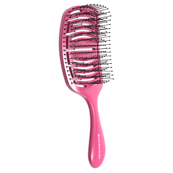Olivia Garden Spazzola Detangler Medium Space Fucsia - immagine 2