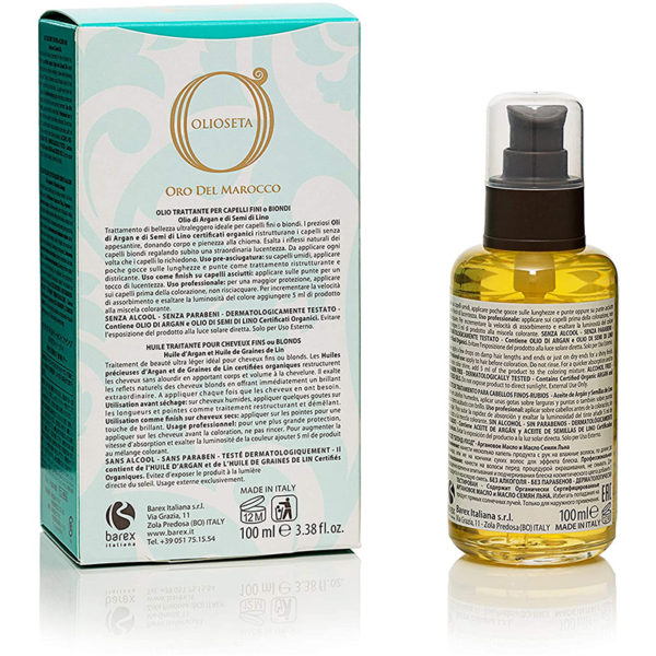 Oro Del Marocco Olioseta Trattamento Olio 100ml - immagine 3