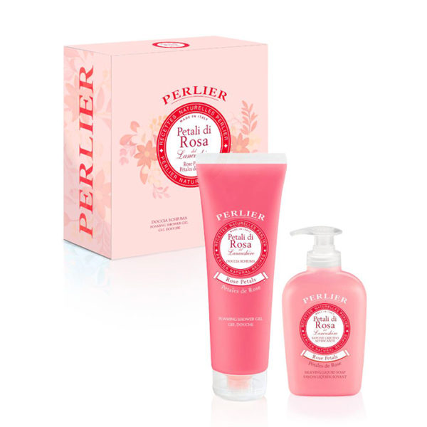Perlier Cofanetto Sapone E Crema Mani Petali Di Rosa
