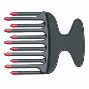 Pettine Afro In Polipropilene Denti Doppi