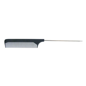 Pettine in Pom Coda In Metallo 22,6cm