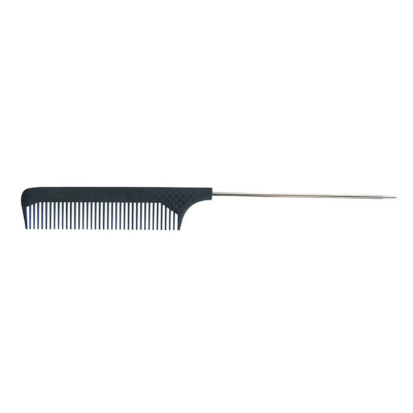 Pettine in Pom Coda In Metallo 22,6cm