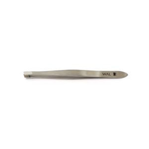 Pinzetta Per Sopracciglia Acciaio Inox Taglio Obliquo 8,5cm Wal 03