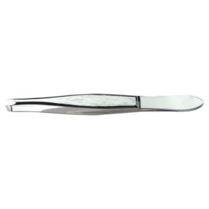 Pinzetta Per Sopracciglia In Nichel 9cm Wal 09