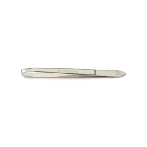 Pinzetta Per Sopracciglia In Nichel Taglio Obliquo 9cm Wal 11