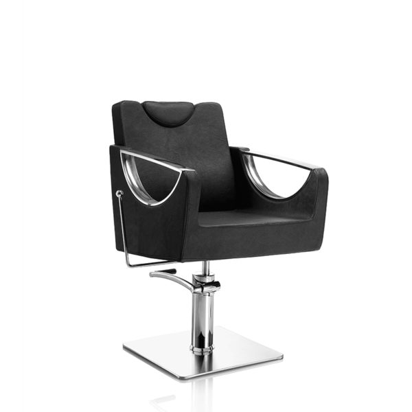 Poltrona Da Parrucchiere Hair Crown Base Quadrata