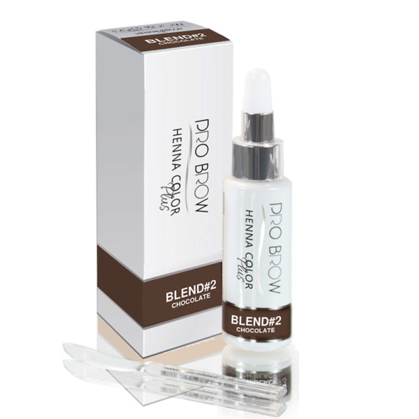 Pro Brow Henna Color Plus Blend#2 Chocolate