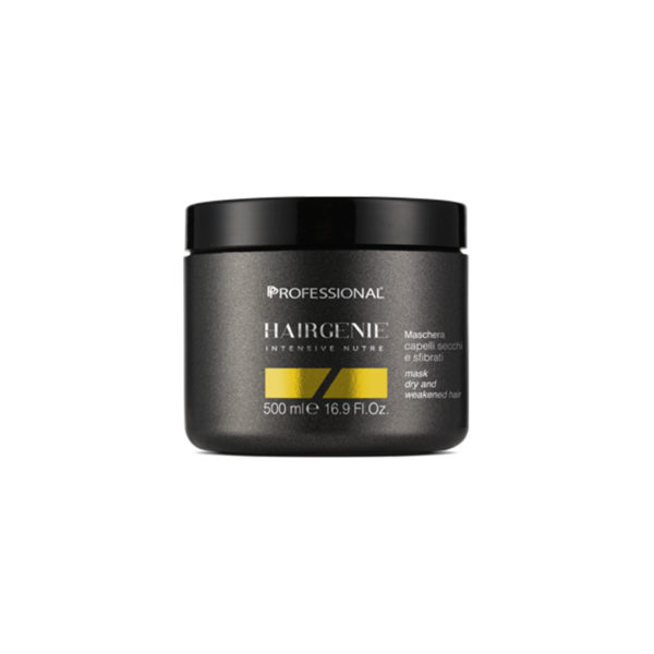 Professional Hairgenie Intensive Nutre Maschera Per Capelli Secchi E Sfibrati 500ml