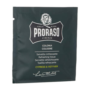 Proraso Cypress & Vetyver Salviette Rinfrescanti x6