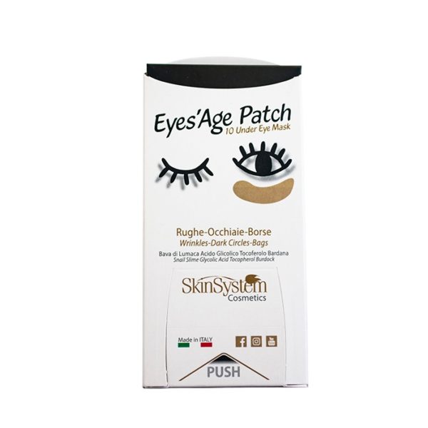 Skin System Eyes Age Bava Di Lumaca - Maschera Occhiaie Borse 5x2 Patch