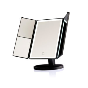 Specchio Make Up A 3 Ante Con LED
