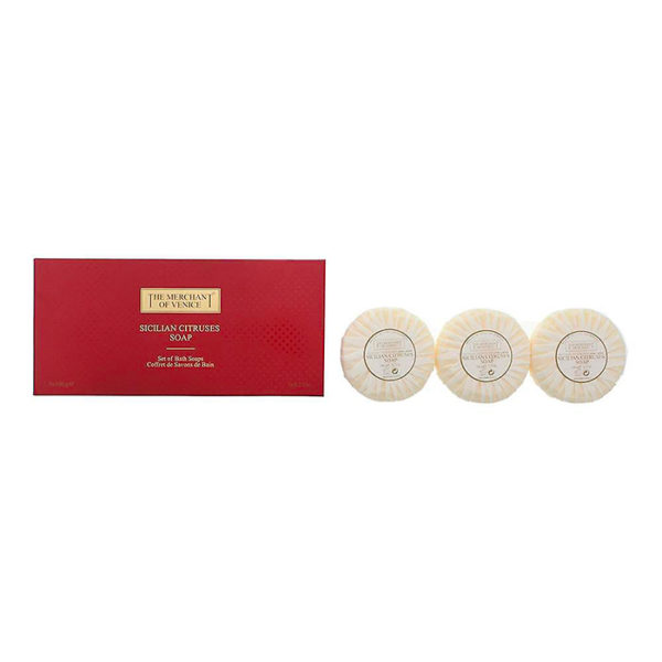 The Merchant of Venice Sicilian Citruses Trio Sapone 3x100gr - immagine 3
