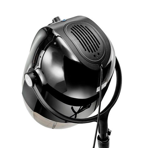 Casco Asciugatura Professionale Eolo Ionic & Antistatic 1600 Stand Nero - immagine 3