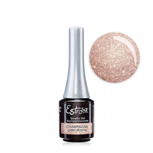 Estrosa Smalto Semipermanente Champagne Chrome 7ml