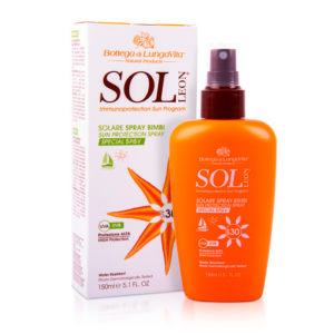 Bottega Di Lunga Vita Sol Leon Solare Spray Bimbi Corpo Spf30