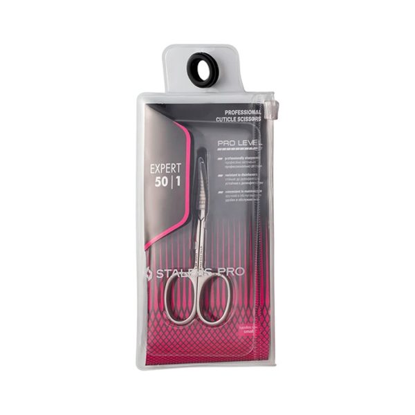 Staleks Pro EXPERT 50 Type 1 Forbici Professionali Per Cuticole Curva 18mm - immagine 3
